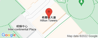 希尔顿大厦 5室 低层 物业地址