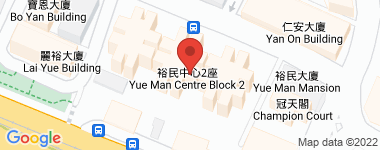 裕民中心 1座 低层 物业地址