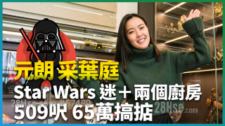 元朗 采叶庭｜Star Wars迷之家 509尺造两个厨房 