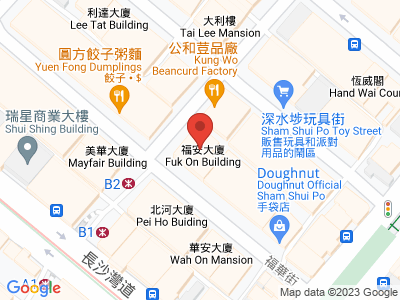 福安大厦 3室 低层 物业地址
