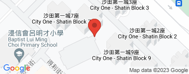 沙田第一城 1期 1座 低层 H室 物业地址