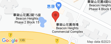 毕架山花园 04座 B 中层 物业地址