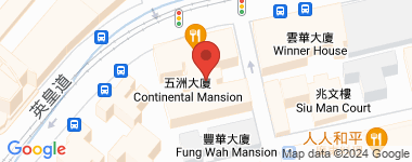 Continental Mansion Map