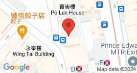 砵兰街416-418号 地图