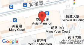 亚洲大厦 地图