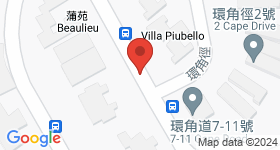 赤柱环角道独立屋 地图