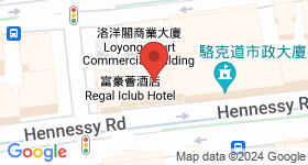轩尼诗道大楼 地图