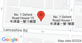 No.1 Oxford Road Map