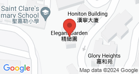 Elegant Garden Map