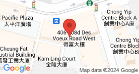 Des Voeux Road West Building Map