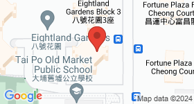 Eightland Gardens Map