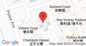Kowloon Chamber of Commercial Building Map