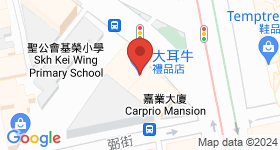 荔枝角道17号 地图