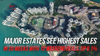 Major Estates See Highest Sales in 20 Weeks with 12 Weekend Deals, Up 9.1%