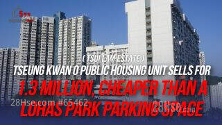 Tsui Lam Estate Public Housing Unit in Tseung Kwan O Sells for $1.3 Million, Cheaper Than a Lohas Park Parking Space