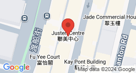 Justen Centre Map