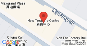 New Treasure Centre Map