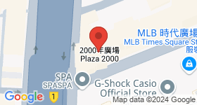 2000 年广场 地图
