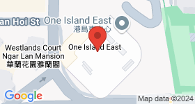 One Island East Map