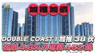 DOUBLE COAST I加价推出38伙 平均每方尺售价为19425元