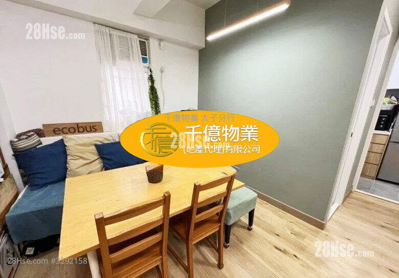 Lung Fai House Sell 2 Bedrooms , 1 Bathroom 449 ft² ( 41.7 m² )