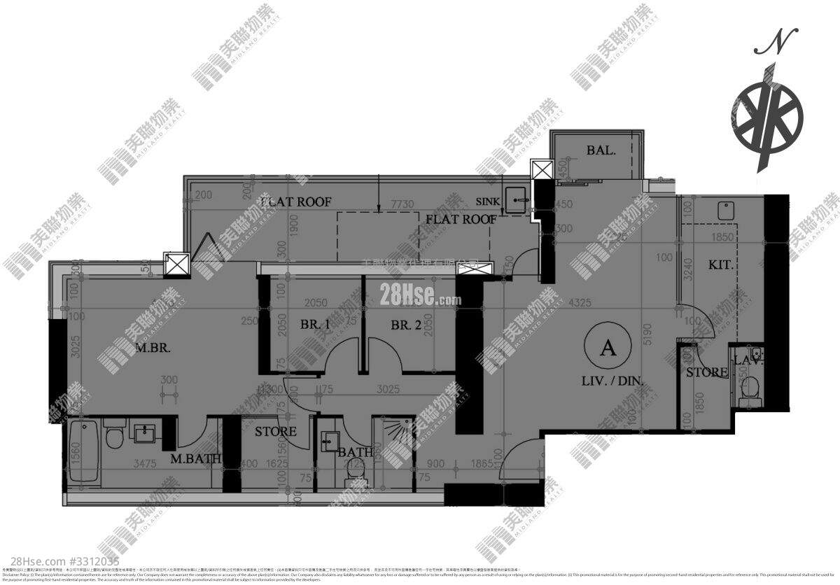 Imperial Kennedy Sell 3 Bedrooms 990 ft² ( 92.0 m² )