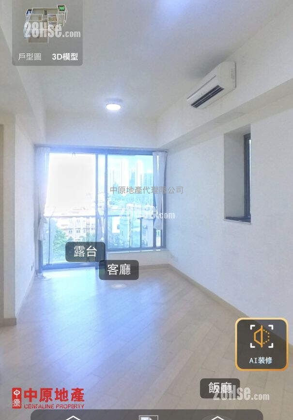 Residence 88 Rental 2 Bedrooms , 1 Bathroom 477 ft² ( 44.3 m² )