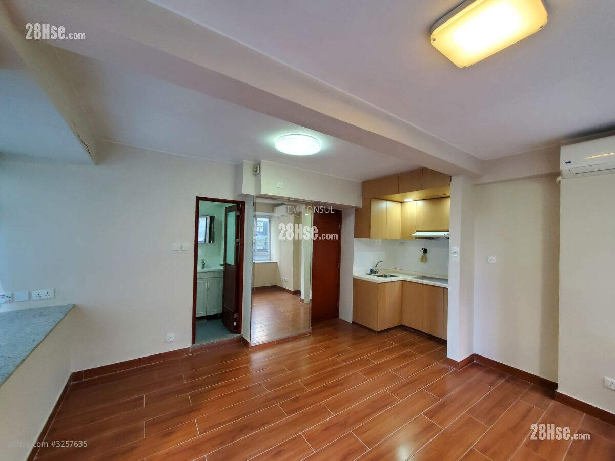 Ka Wai Building Rental Studio , 1 Bathroom 239 ft² ( 22.2 m² )