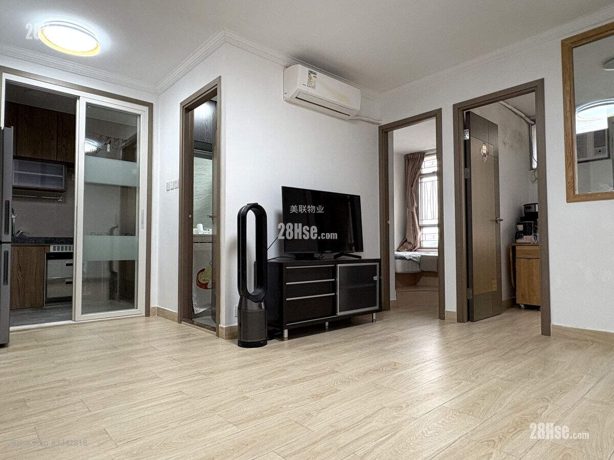 Tin Shing Court Rental 2 Bedrooms , 1 Bathroom 426 ft² ( 39.6 m² )