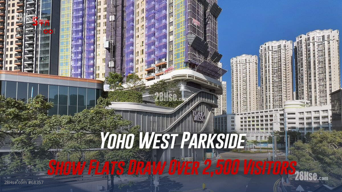 Yoho West Parkside Show Flats Draw Over 2,500 Visitors