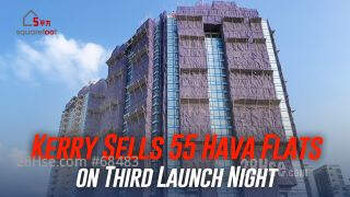 Kerry Sells 55 Hava Flats on Third Launch Night