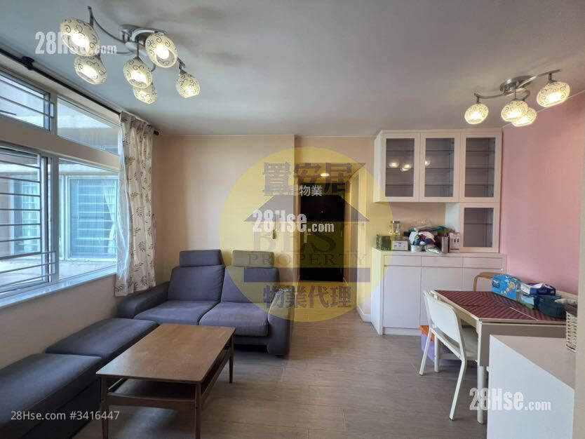 Sun Tuen Mun Centre Rental 2 Bedrooms , 1 Bathroom 455 ft² ( 42.3 m² )