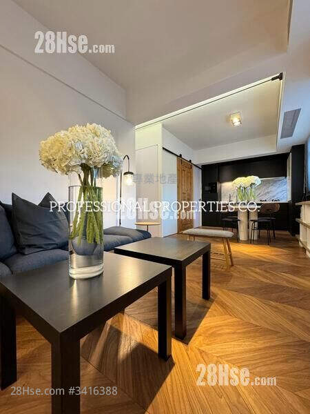 Bonham Crest Rental 1 Bedroom , 2 Bathrooms 555 ft² ( 51.6 m² )