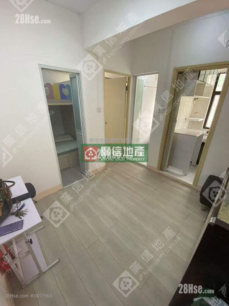 福和大楼 租盘 2 房 , 1 浴室 240 平方尺 ( 22.3 平方米 )