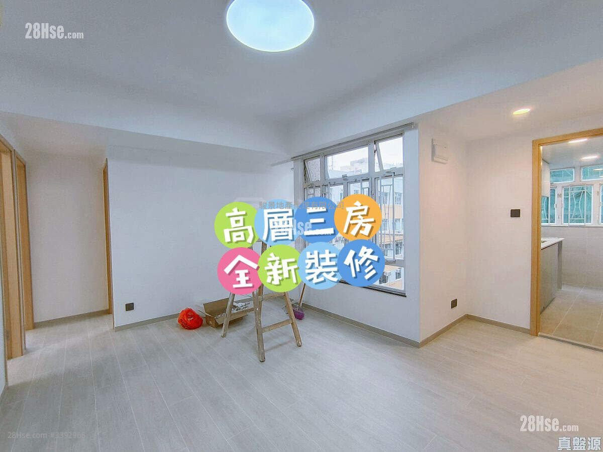 明威大厦 租盘 3 房 , 1 浴室 457 平方尺 ( 42.5 平方米 )
