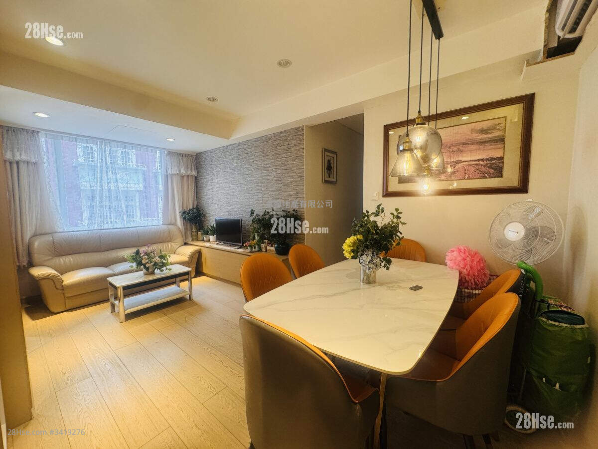 King Cheung Mansion Rental 4 Bedrooms , 2 Bathrooms 741 ft² ( 68.8 m² )