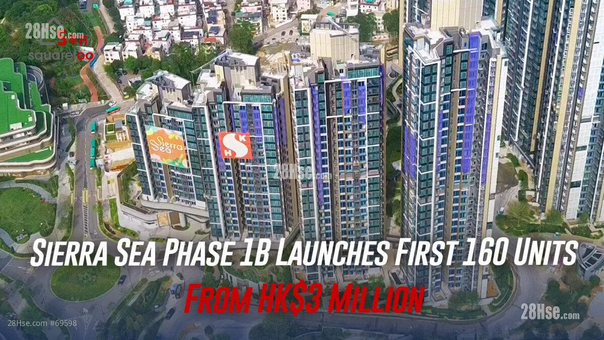 Sierra Sea Phase 1B Launches First 160 Units From HK$3 Million
