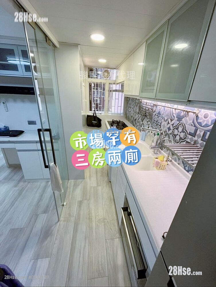 Bedford Gardens Rental 3 Bedrooms , 2 Bathrooms 597 ft² ( 55.5 m² )