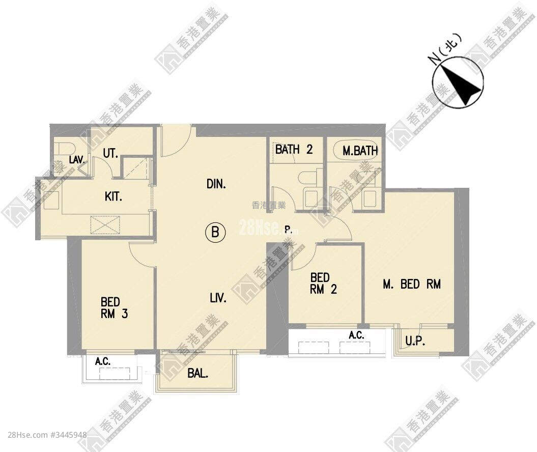 Lp10 Rental 864 ft² ( 80.3 m² )