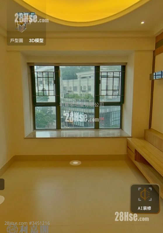 柏景湾 租盘 2 房 , 1 浴室 466 平方尺 ( 43.3 平方米 )