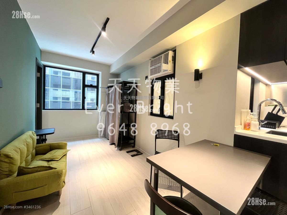 Hang Shun Mansion Rental 2 Bedrooms , 1 Bathroom 328 ft² ( 30.5 m² )