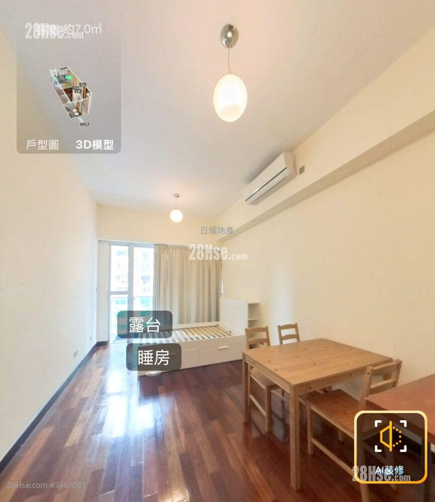 J Residence Sell Studio , 1 Bathroom 350 ft² ( 32.5 m² )
