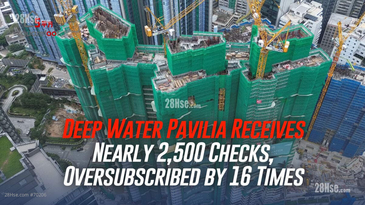 Deep Water Pavilia Receives Nearly 2,500 Checks, Oversubscribed by 16 Times