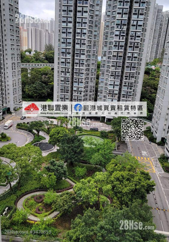 丽港城 售盘 2 房 , 1 浴室 517 平方尺 ( 48.0 平方米 )