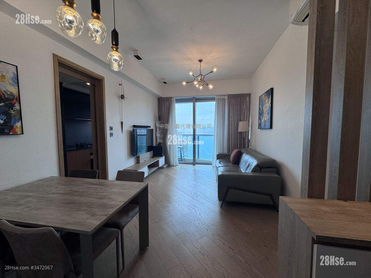 The Pavilia Bay Rental 3 Bedrooms , 2 Bathrooms 826 ft² ( 76.7 m² )