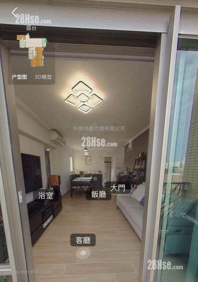 绿悦 售盘 3 房 850 平方尺 ( 79.0 平方米 )