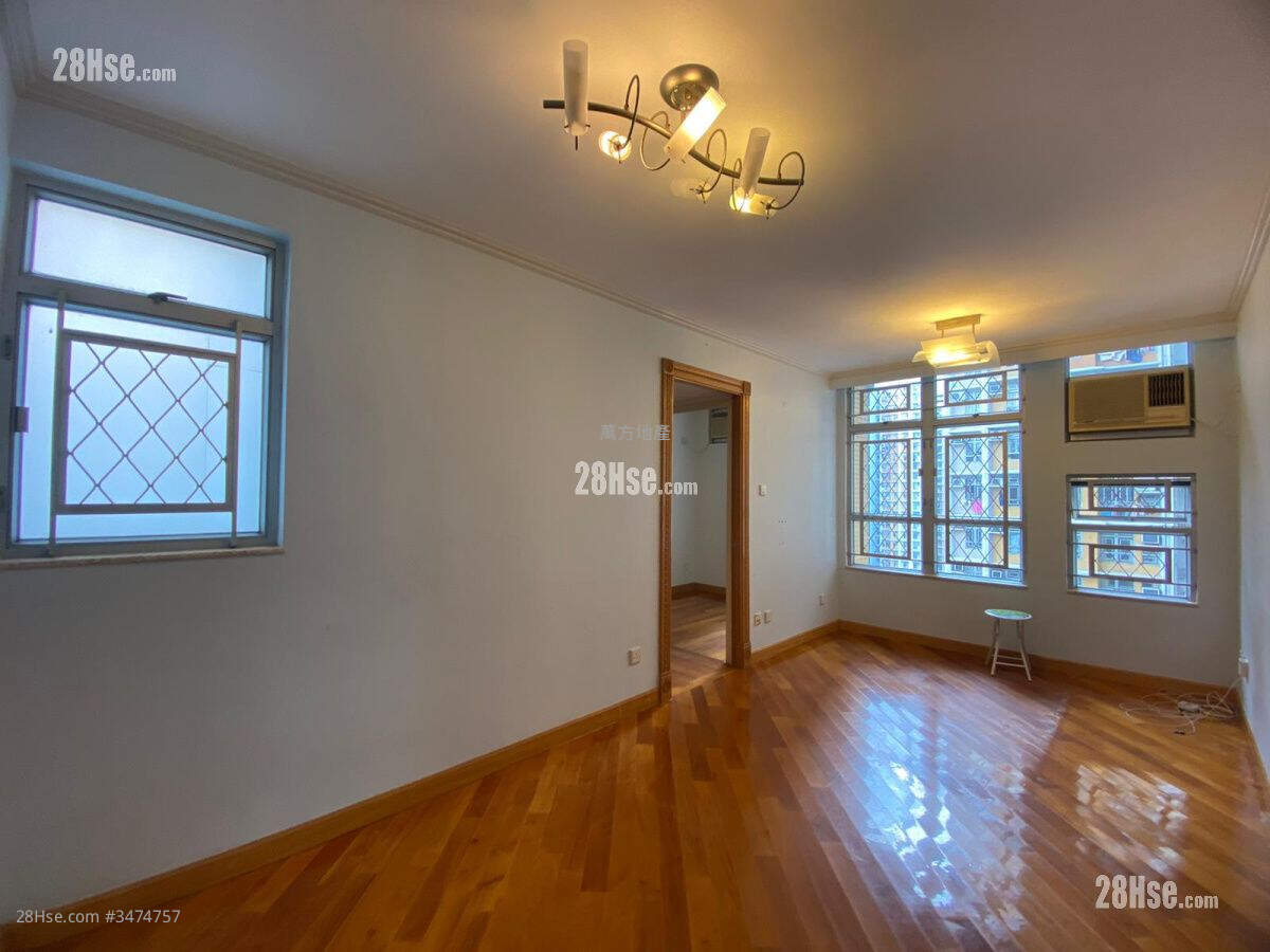 Yu Chui Court Rental 3 Bedrooms , 2 Bathrooms 663 ft² ( 61.6 m² )