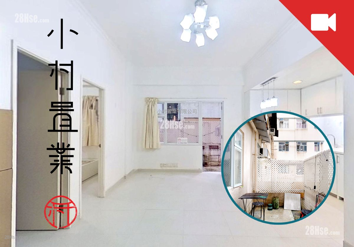 Kin Yuen Mansion Rental 2 Bedrooms , 1 Bathroom 461 ft² ( 42.8 m² )