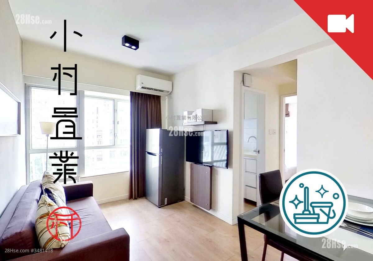 荟贤居 租盘 1 房 , 1 浴室 360 平方尺 ( 33.4 平方米 )