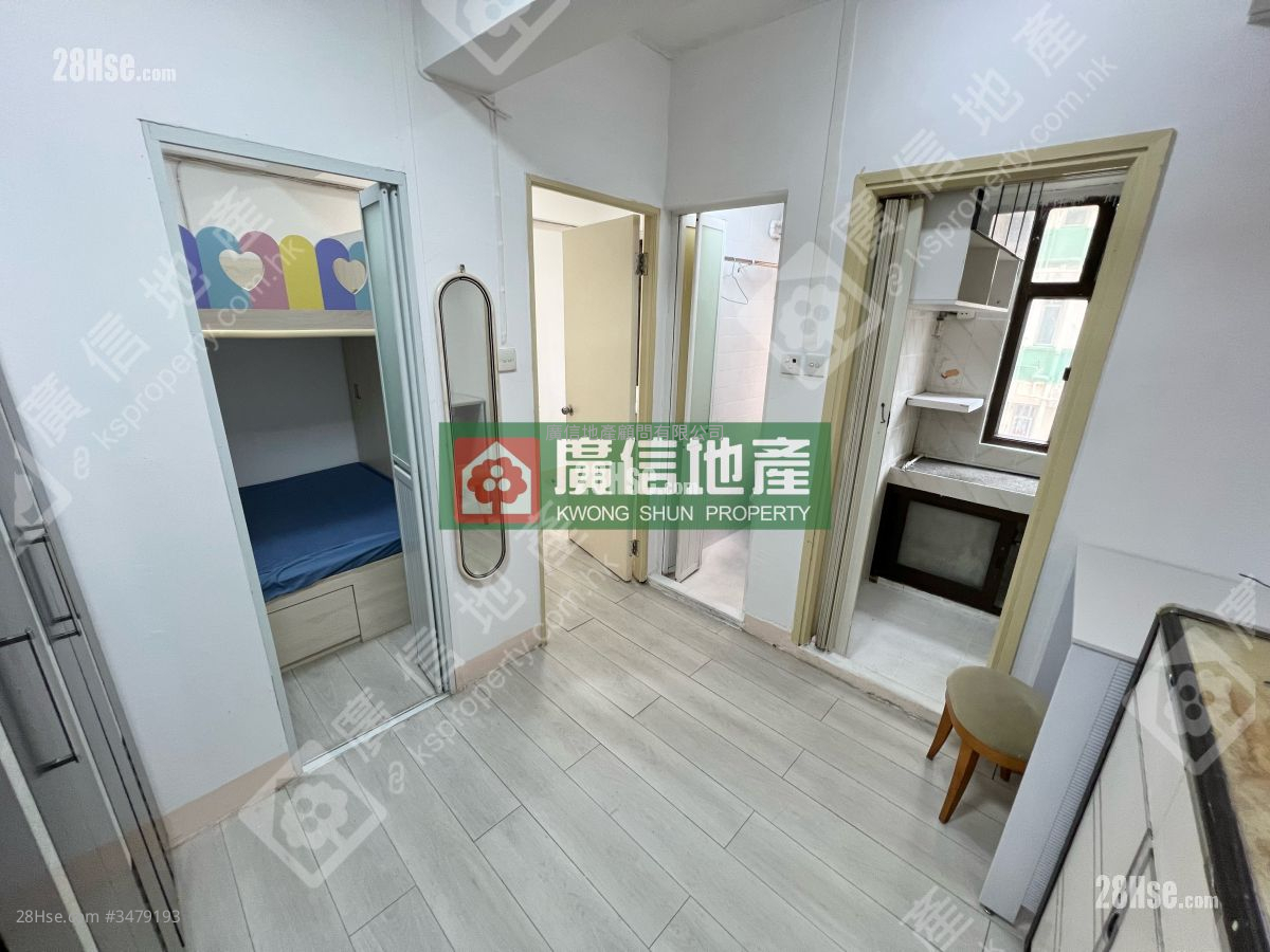 Fuk Wo Mansion Rental 2 Bedrooms , 1 Bathroom 240 ft² ( 22.3 m² )